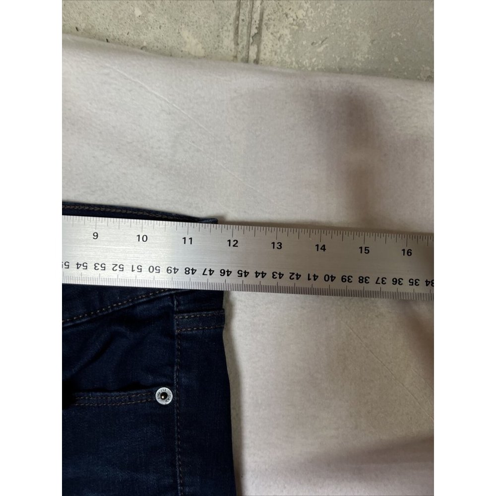 GAP Women's Size 25R True Skinny Super High Rise Dark Wash Stretch Jeans - Picture 5 of 5